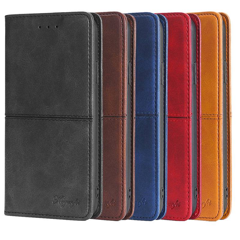 Leather Flip Wallet Cover for Samsung S21 Series - Libiyi